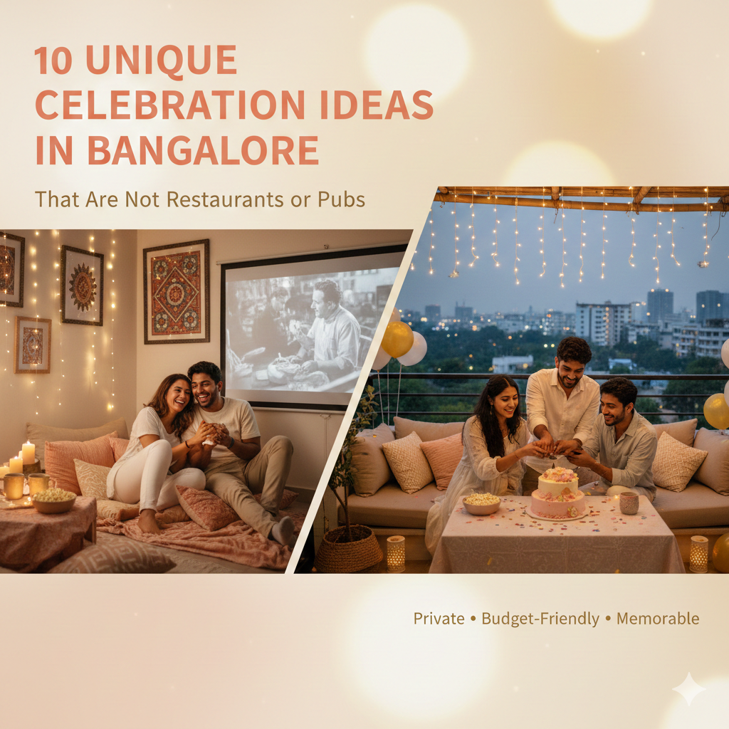 5 unique celebration ideas to do in bangalore (that are not restaurants or pubs) 